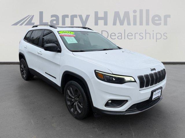 used 2021 Jeep Cherokee car, priced at $19,005