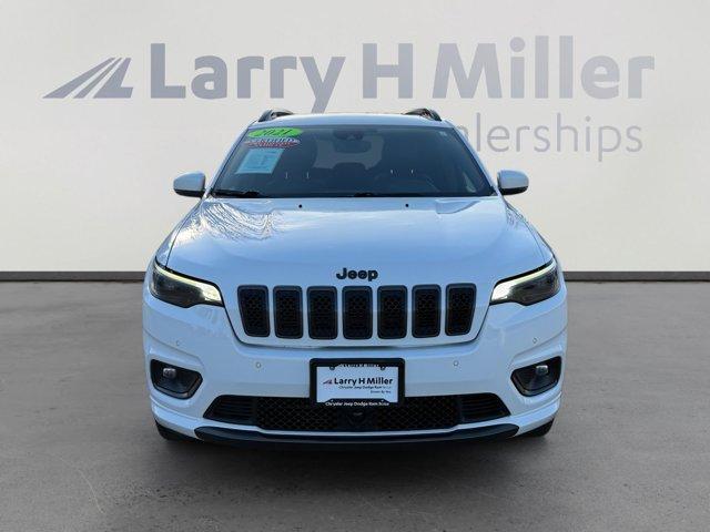 used 2021 Jeep Cherokee car, priced at $17,807