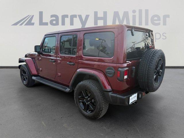 used 2021 Jeep Wrangler Unlimited car, priced at $31,852