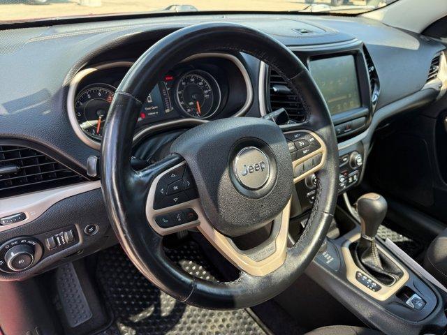 used 2017 Jeep Cherokee car, priced at $11,640