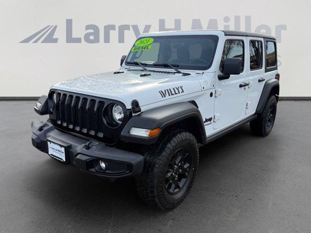 used 2021 Jeep Wrangler Unlimited car, priced at $31,249