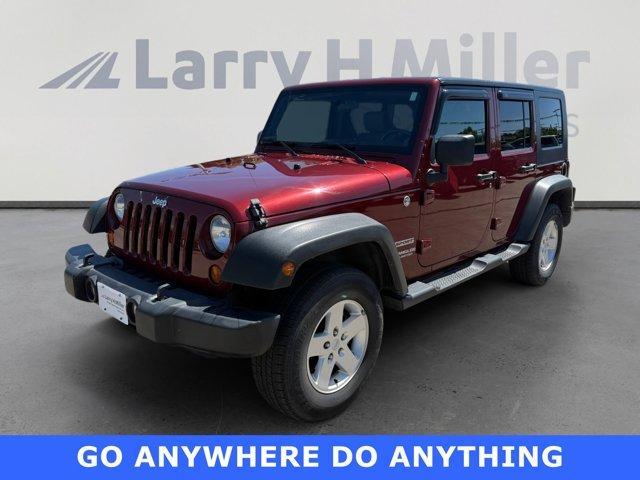 used 2010 Jeep Wrangler Unlimited car, priced at $12,844