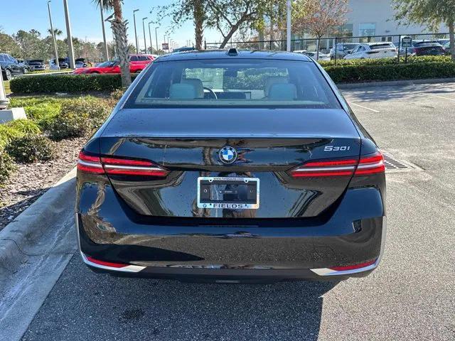new 2025 BMW 530 car, priced at $57,740