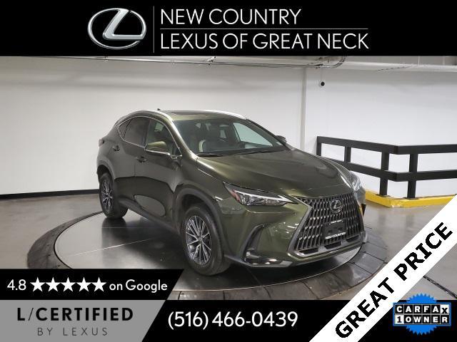 used 2023 Lexus NX 350 car, priced at $37,498