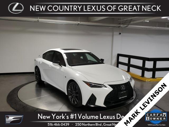 used 2023 Lexus IS 350 car, priced at $42,498
