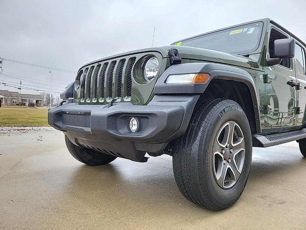 used 2021 Jeep Wrangler Unlimited car, priced at $28,000