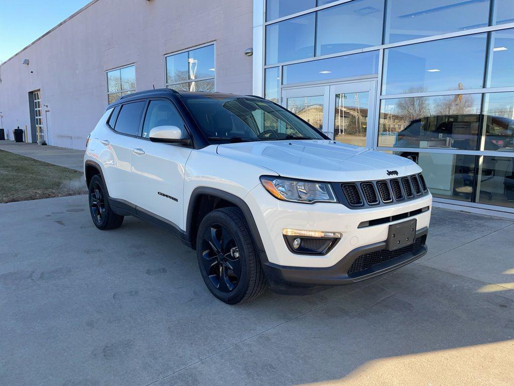 used 2021 Jeep Compass car, priced at $17,456