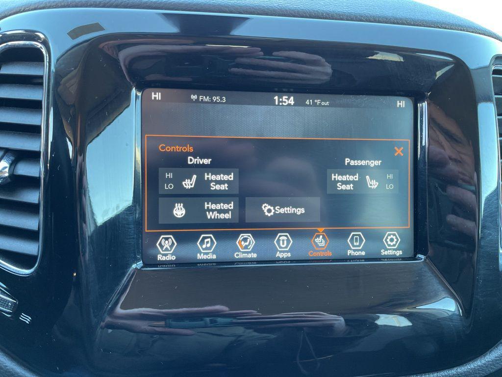 used 2021 Jeep Compass car, priced at $17,456