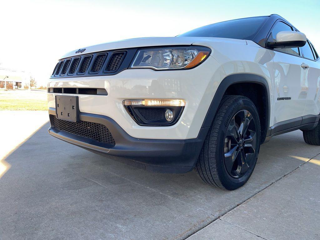 used 2021 Jeep Compass car, priced at $17,456