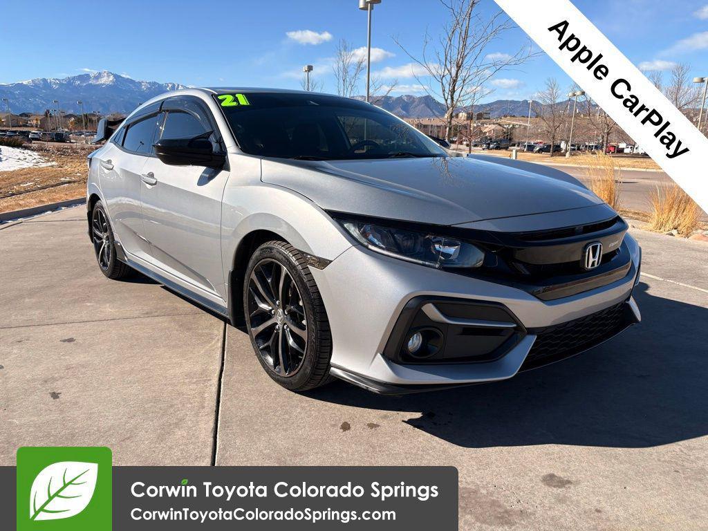 used 2021 Honda Civic car, priced at $22,500