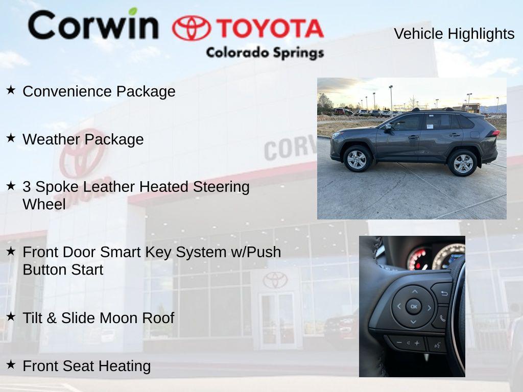 used 2025 Toyota RAV4 car, priced at $37,028
