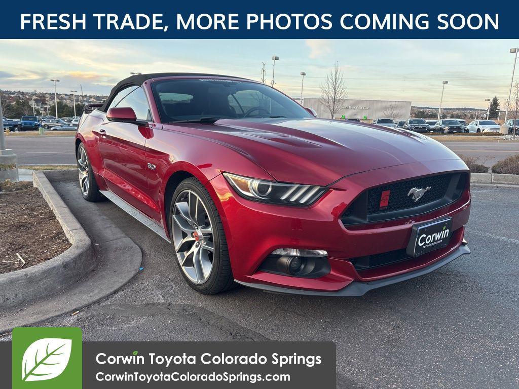 used 2017 Ford Mustang car, priced at $25,500