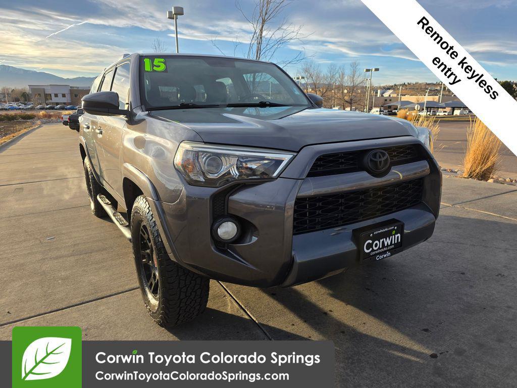 used 2015 Toyota 4Runner car, priced at $15,000