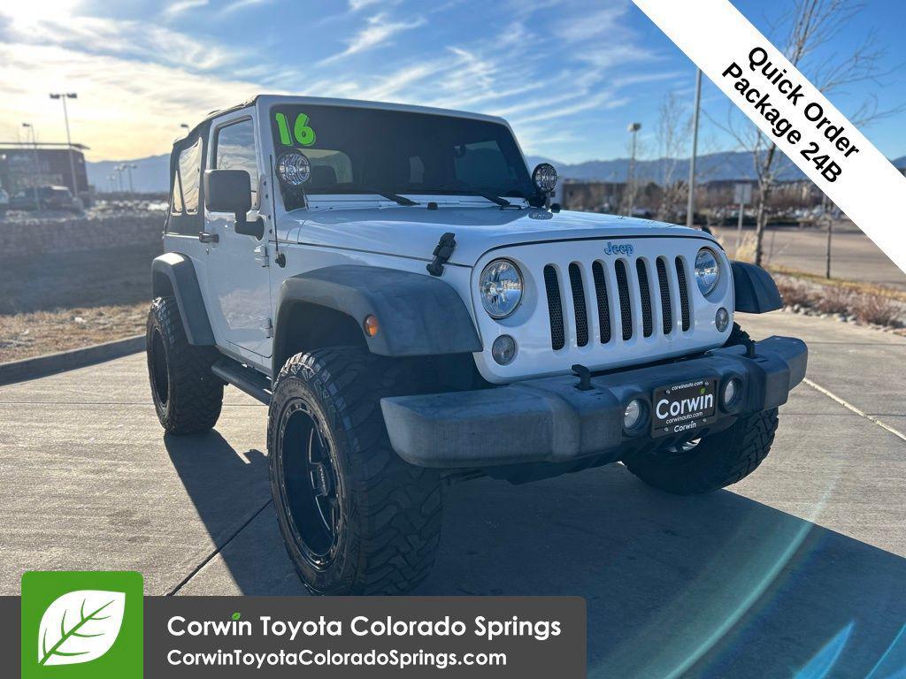 used 2016 Jeep Wrangler car, priced at $18,250