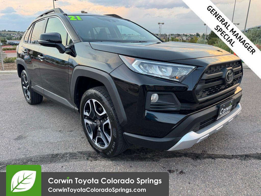 used 2021 Toyota RAV4 car, priced at $26,500