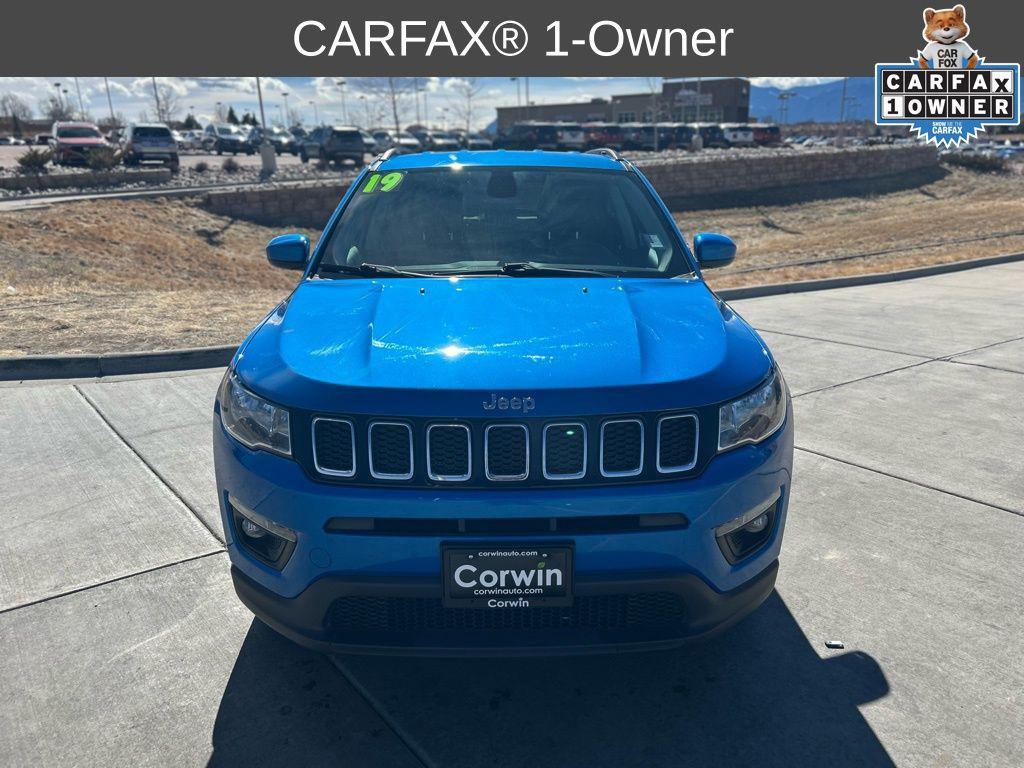 used 2019 Jeep Compass car, priced at $17,500