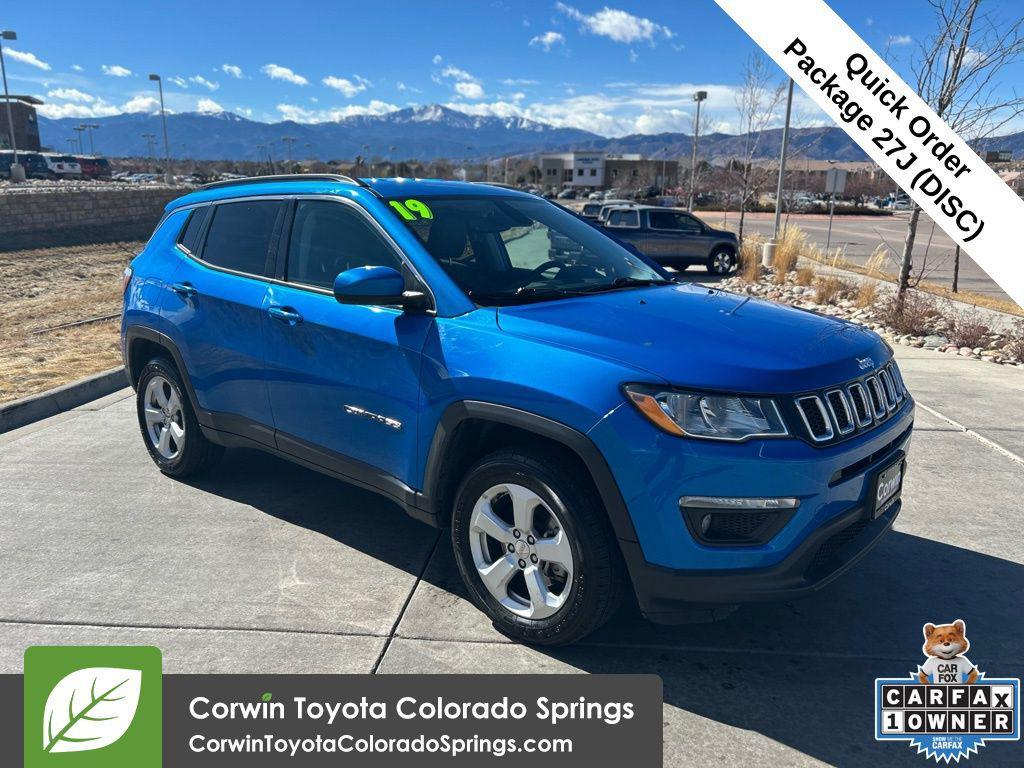 used 2019 Jeep Compass car, priced at $17,500