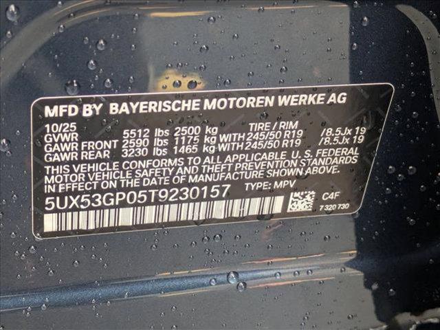 new 2026 BMW X3 car, priced at $57,375