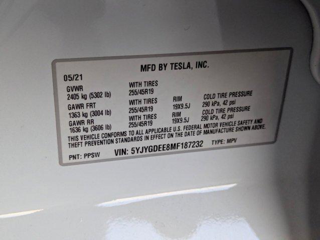 used 2021 Tesla Model Y car, priced at $27,997