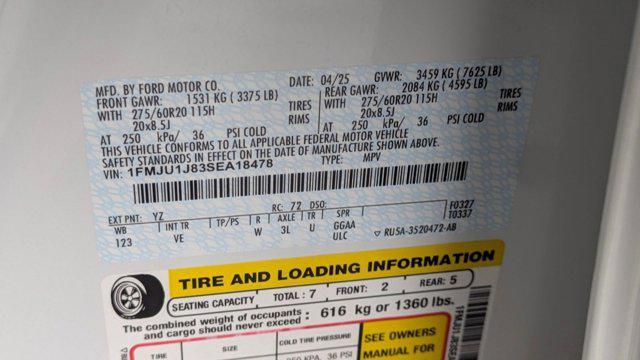 used 2025 Ford Expedition car, priced at $58,497