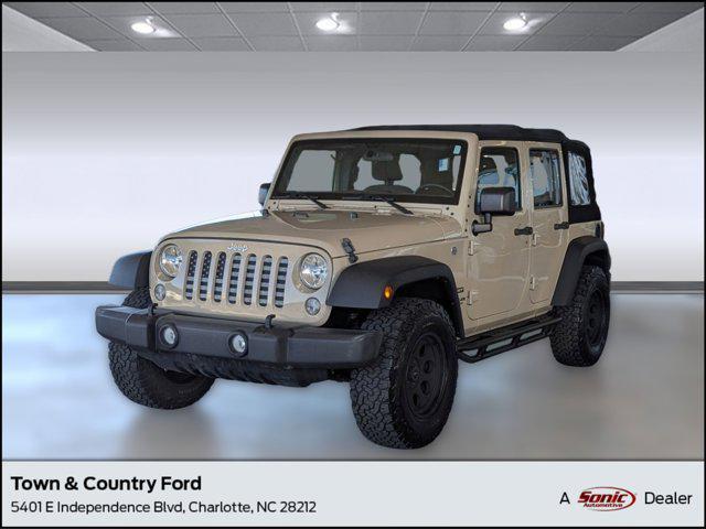 used 2016 Jeep Wrangler Unlimited car, priced at $14,999