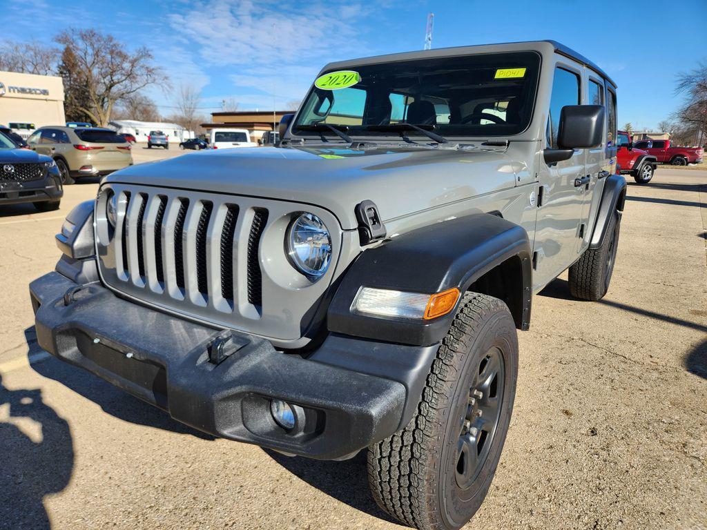 used 2020 Jeep Wrangler Unlimited car, priced at $21,000
