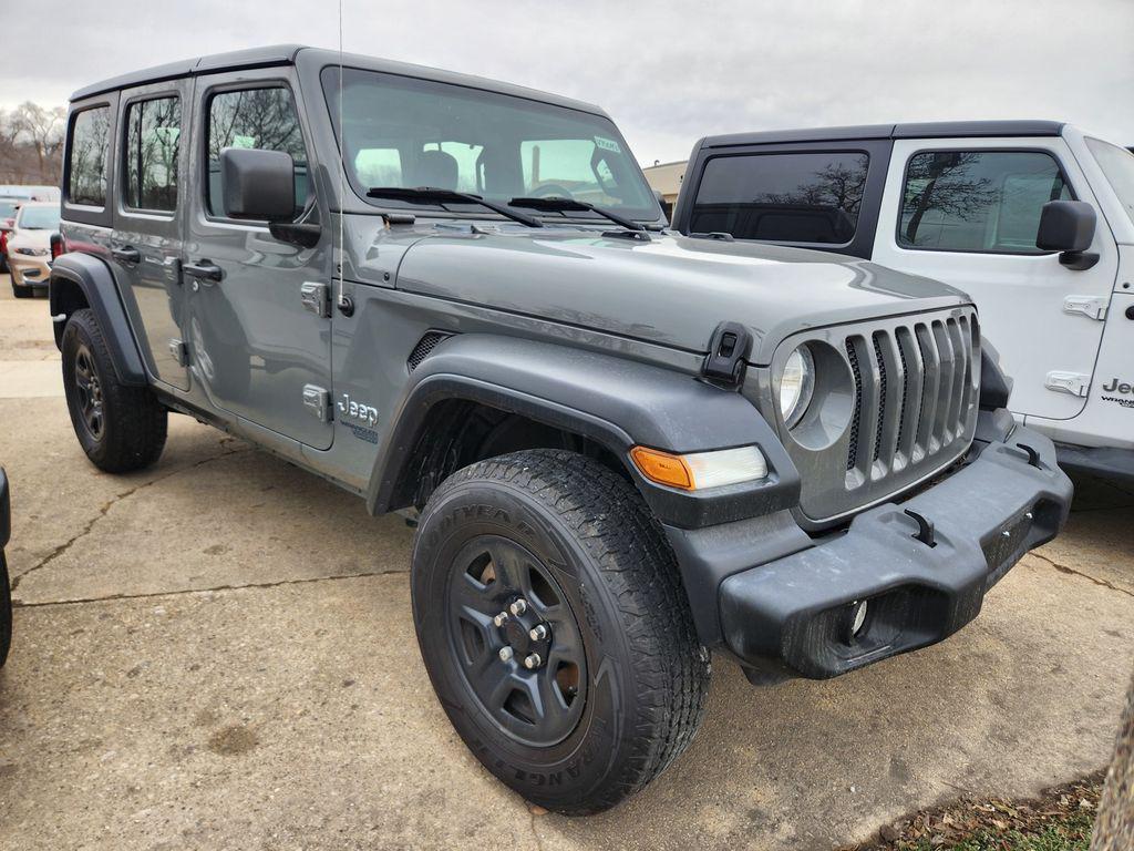 used 2020 Jeep Wrangler Unlimited car, priced at $22,189