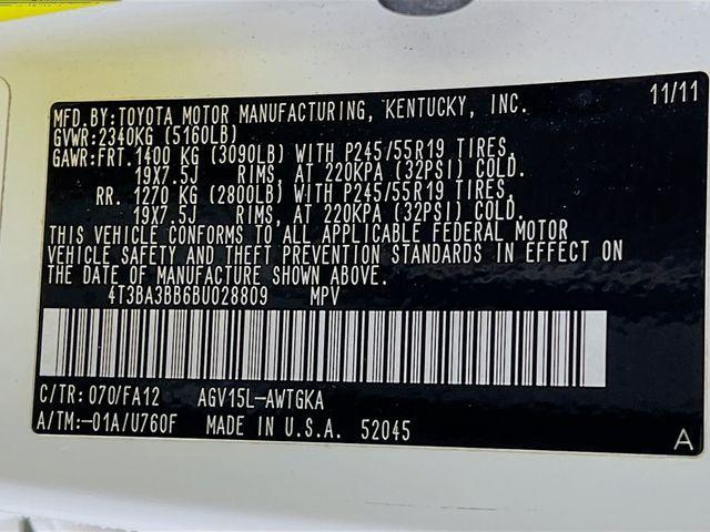 used 2011 Toyota Venza car, priced at $11,975