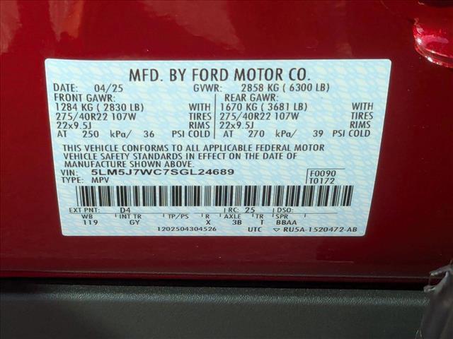 new 2025 Lincoln Aviator car, priced at $68,302