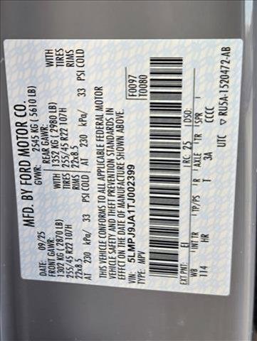 new 2026 Lincoln Nautilus car, priced at $77,997