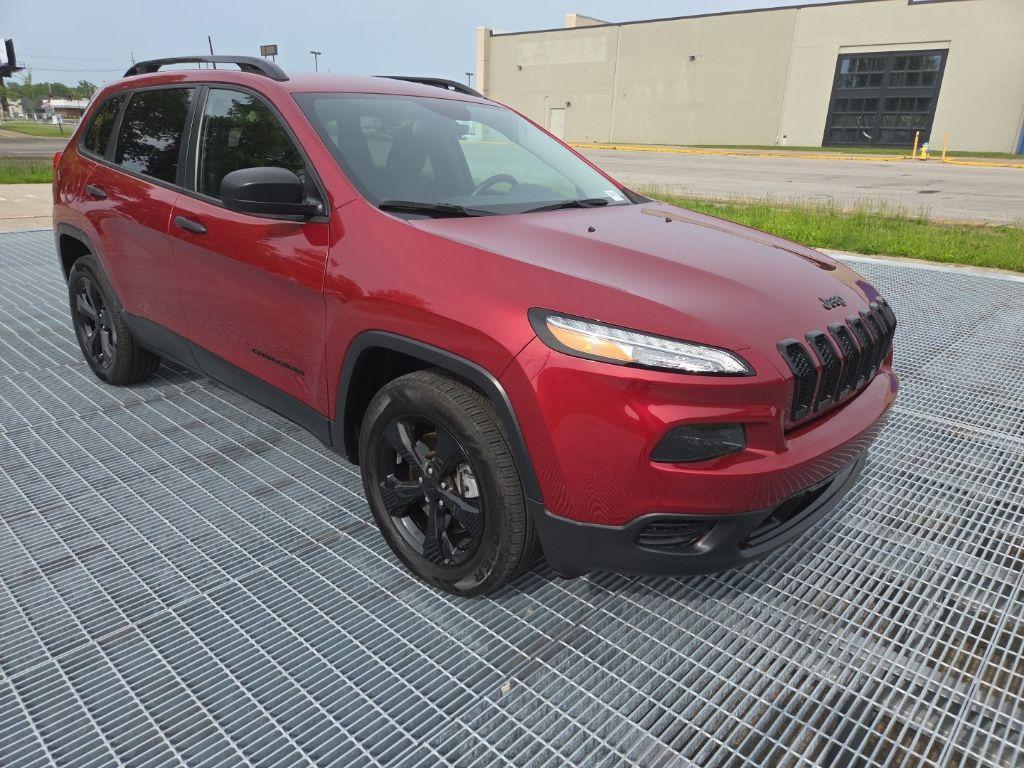 used 2017 Jeep Cherokee car, priced at $17,020