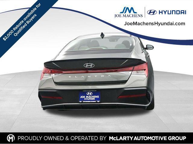 new 2026 Hyundai Elantra car, priced at $24,595