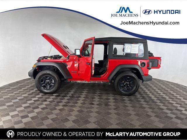 used 2022 Jeep Wrangler car, priced at $23,846