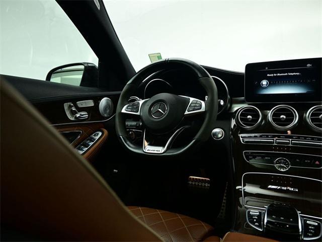 used 2017 Mercedes-Benz AMG C 63 car, priced at $39,997