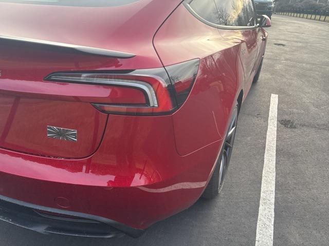 used 2025 Tesla Model 3 car, priced at $49,975