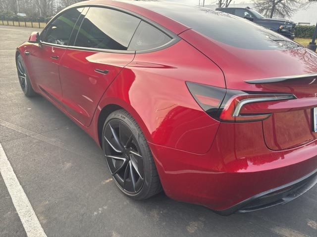 used 2025 Tesla Model 3 car, priced at $49,975