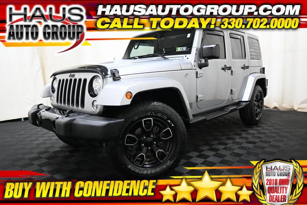 used 2018 Jeep Wrangler JK Unlimited car, priced at $22,989