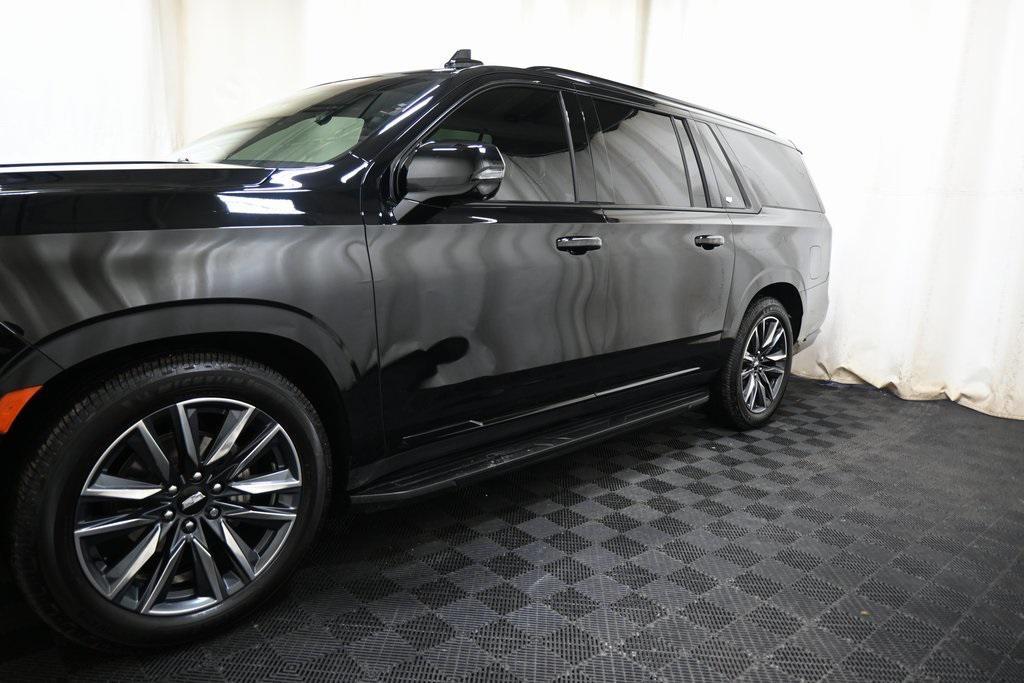 used 2023 Cadillac Escalade ESV car, priced at $73,900