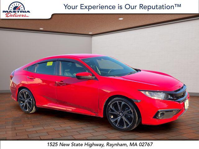 used 2021 Honda Civic car, priced at $19,100