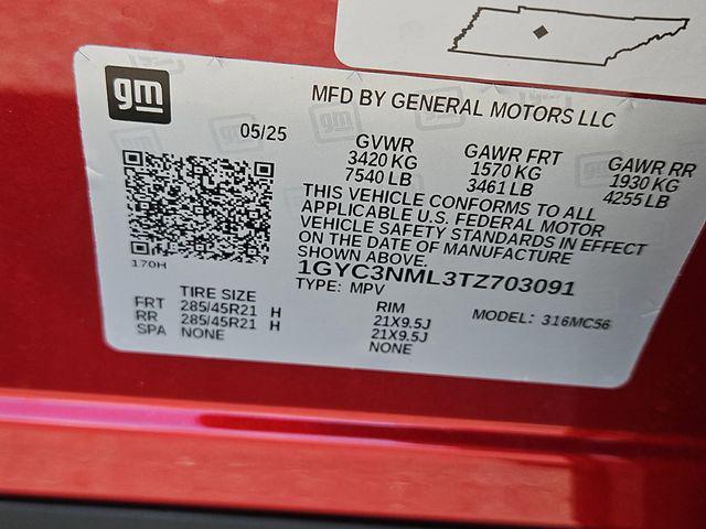 new 2026 Cadillac VISTIQ car, priced at $78,215