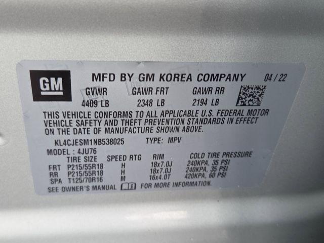 used 2022 Buick Encore car, priced at $19,000