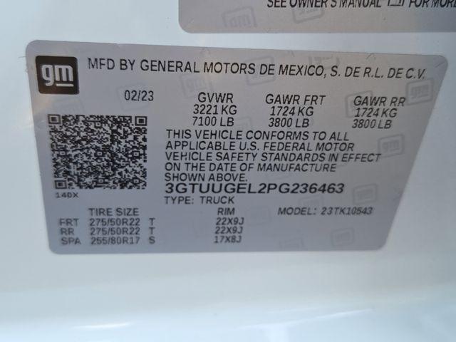 used 2023 GMC Sierra 1500 car, priced at $47,500