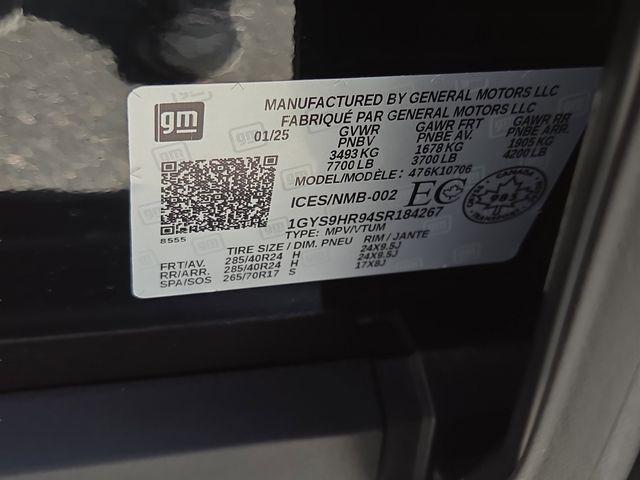 used 2025 Cadillac Escalade car, priced at $164,295