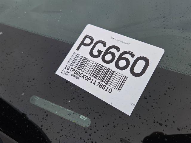 used 2023 GMC Canyon car, priced at $39,600