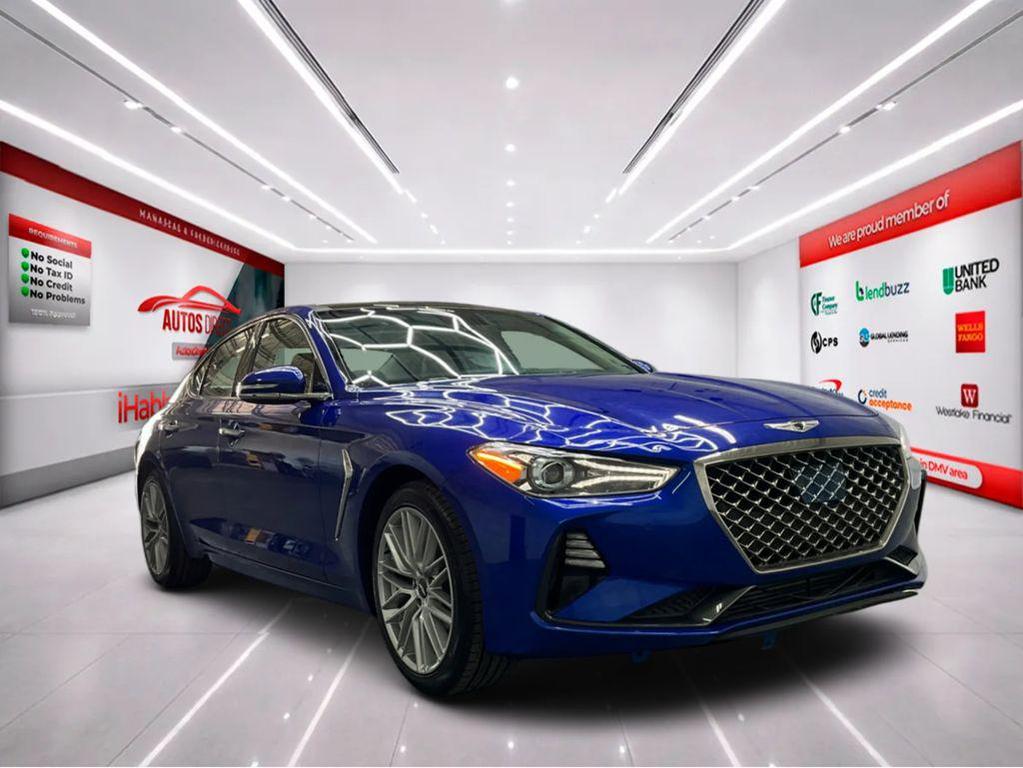 used 2021 Genesis G70 car, priced at $22,495