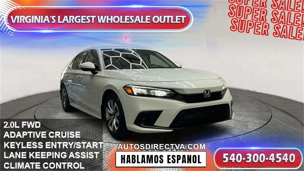 used 2023 Honda Civic car, priced at $21,445