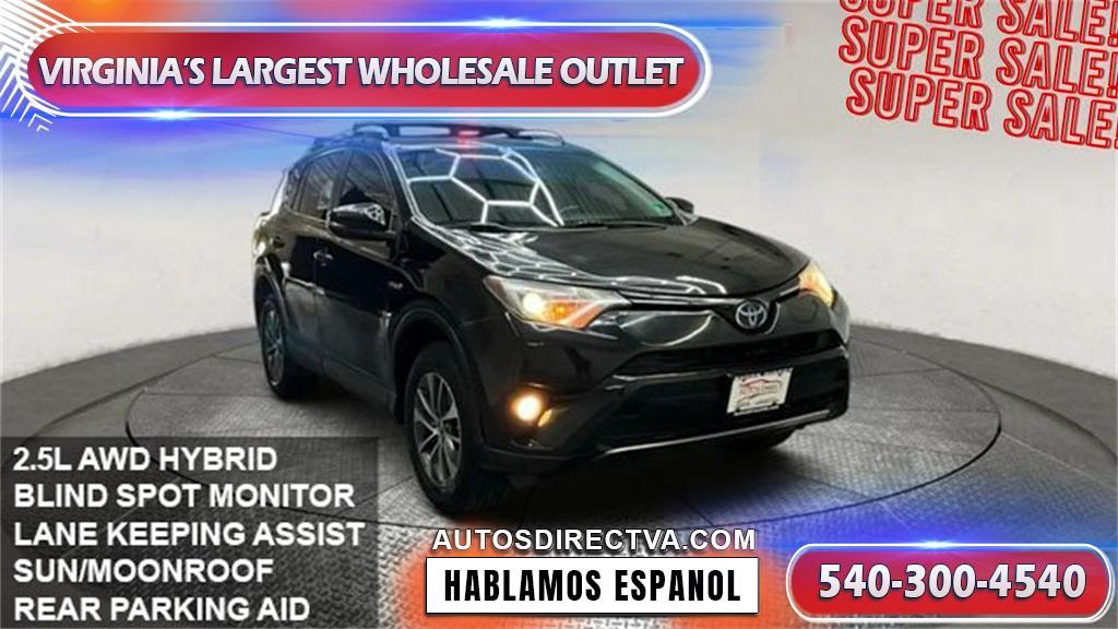 used 2018 Toyota RAV4 Hybrid car, priced at $19,995