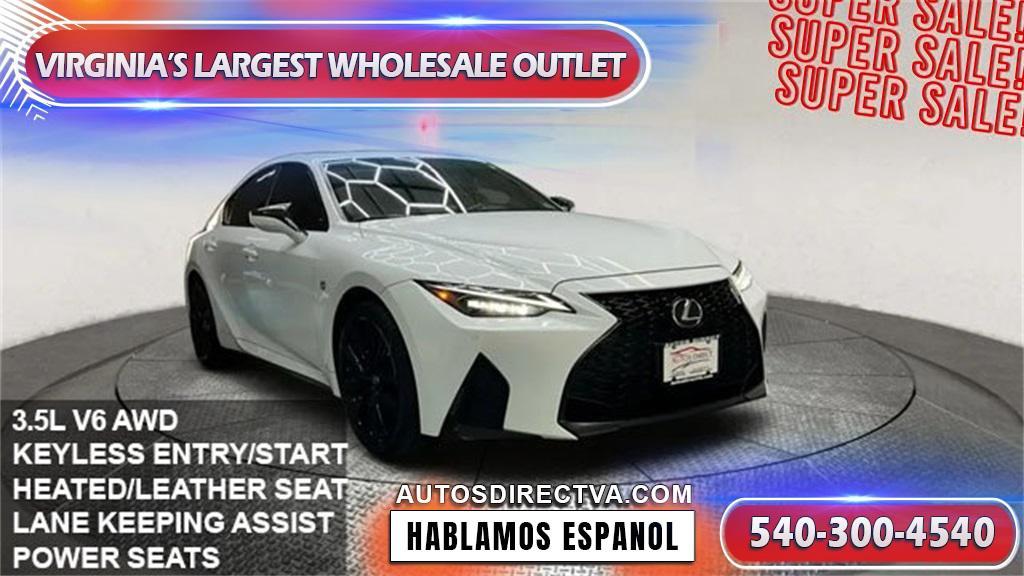 used 2022 Lexus IS 350 car, priced at $36,495