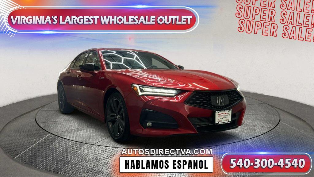 used 2022 Acura TLX car, priced at $32,995