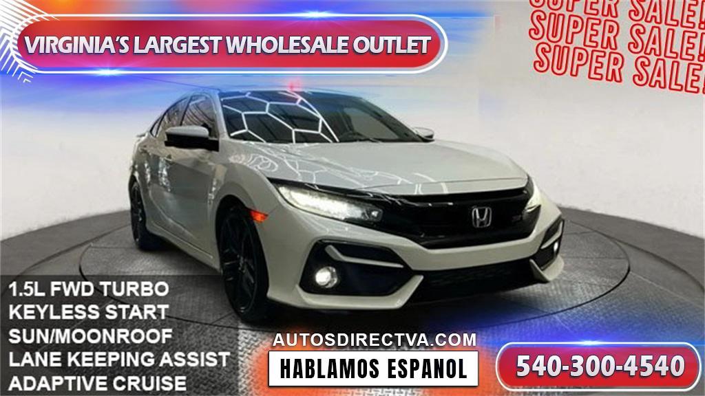 used 2020 Honda Civic Si car, priced at $23,995